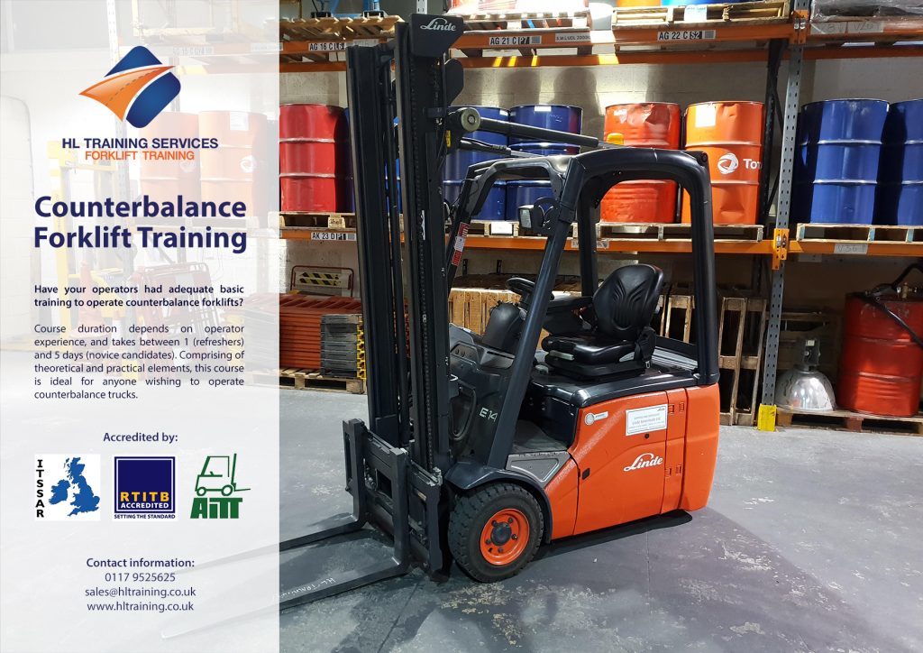 Counterbalance Forklift Training BristolBased HL Training