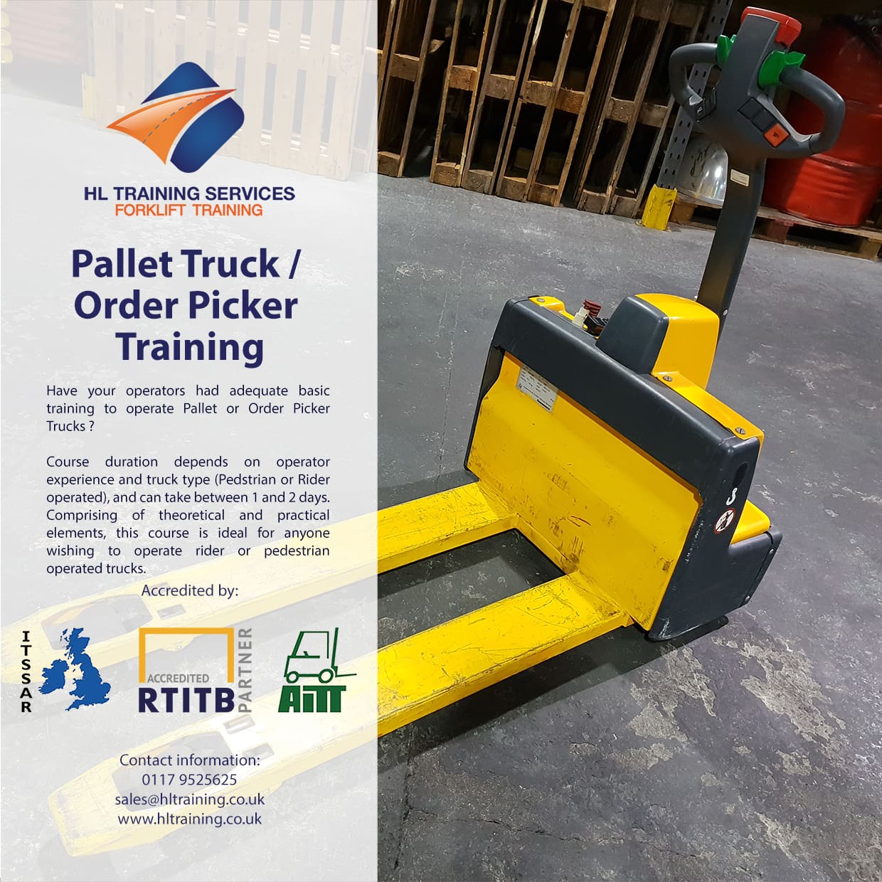 Pallet Truck & Order Picker Training