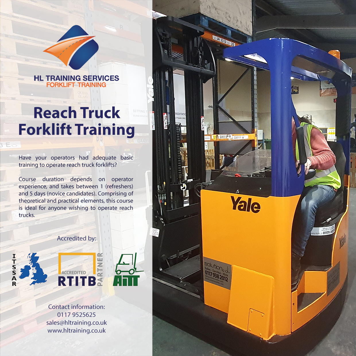 Reach Truck Forklift Training