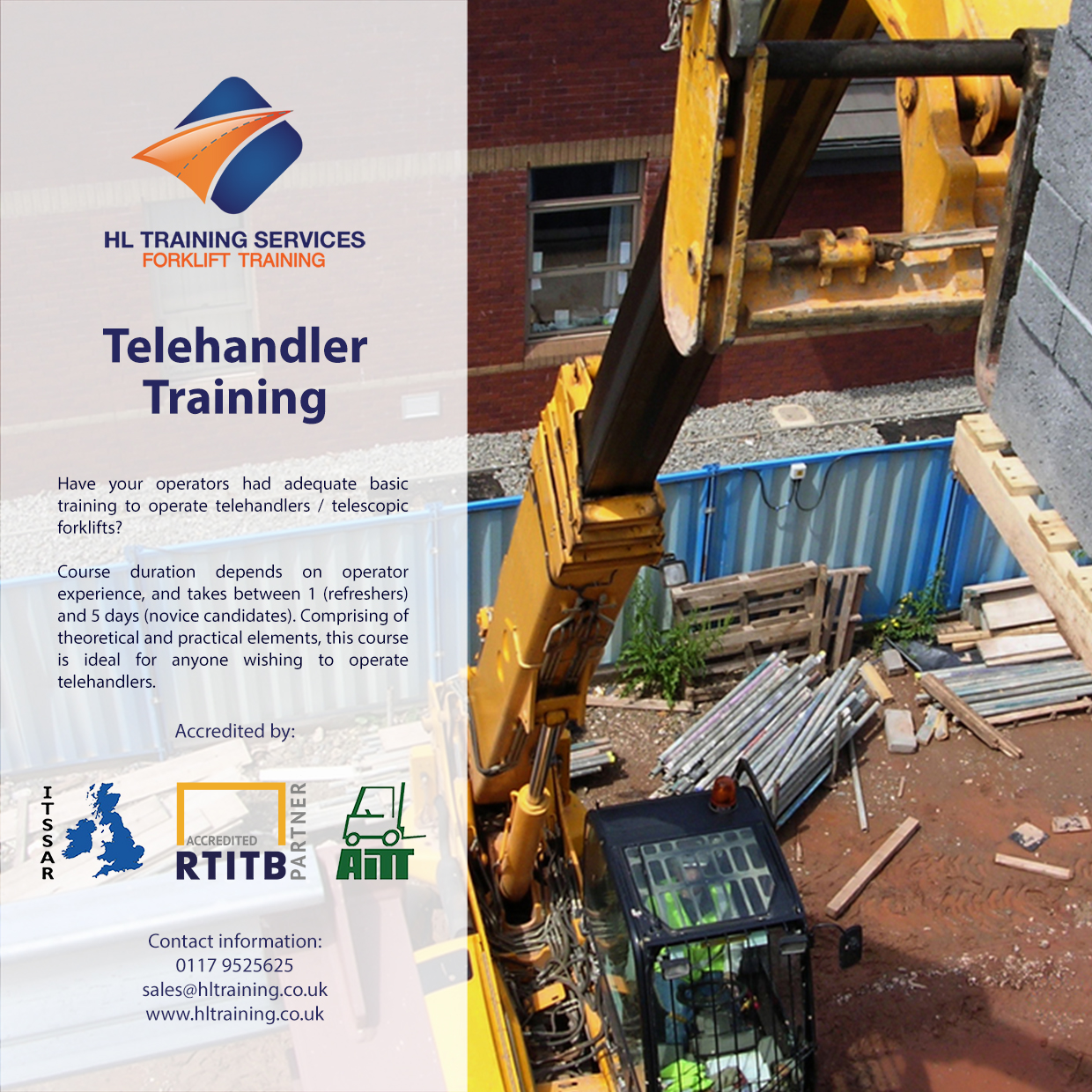 Telehandler Telescopic Forklift Training